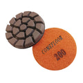 Concrete Floor Polishing Pucks 3 in 200# Copper Bond - Durable