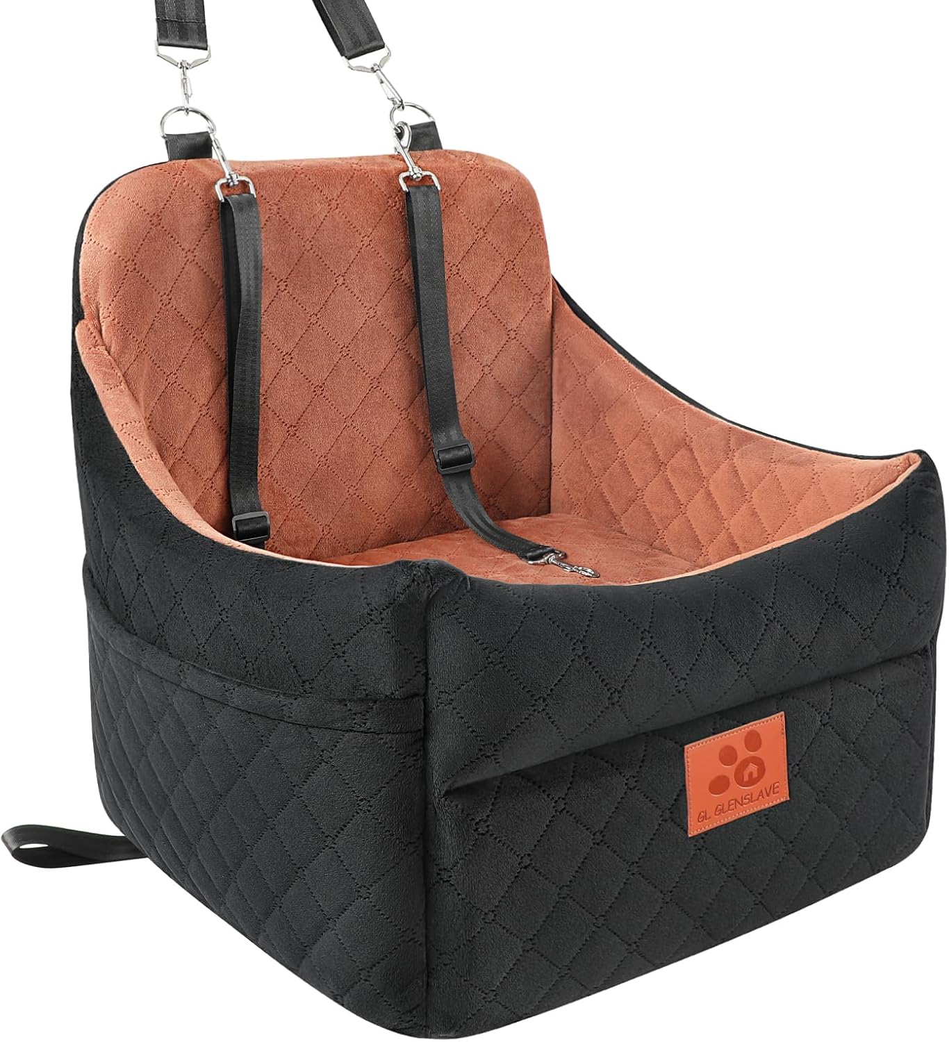 Dog Car Seat for Small and Medium Dogs with Thick Cushion