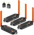 Wireless HDMI Transmitter and 3 Receivers - Multi-Display 165FT Range