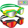 OMID Kids Swim Goggles P2 Mini 2 Packs Comfortable Polarized - Age