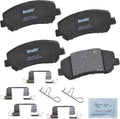 Bendix Priority1 CFC1640AK2 Ceramic Front Brake Pads - Quiet, OE Fit
