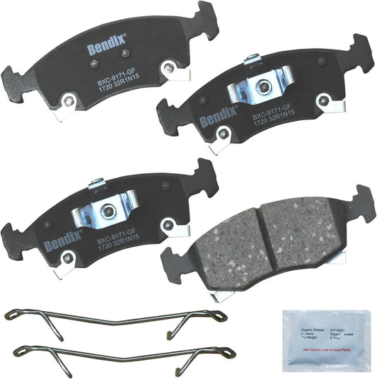 Bendix Priority1 CFC1720 Ceramic Brake Pads for Fiat 500 2013-2019