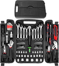 TLGREEN 95 Piece Tool Set - Compact Mechanics Kit for Home Repairs