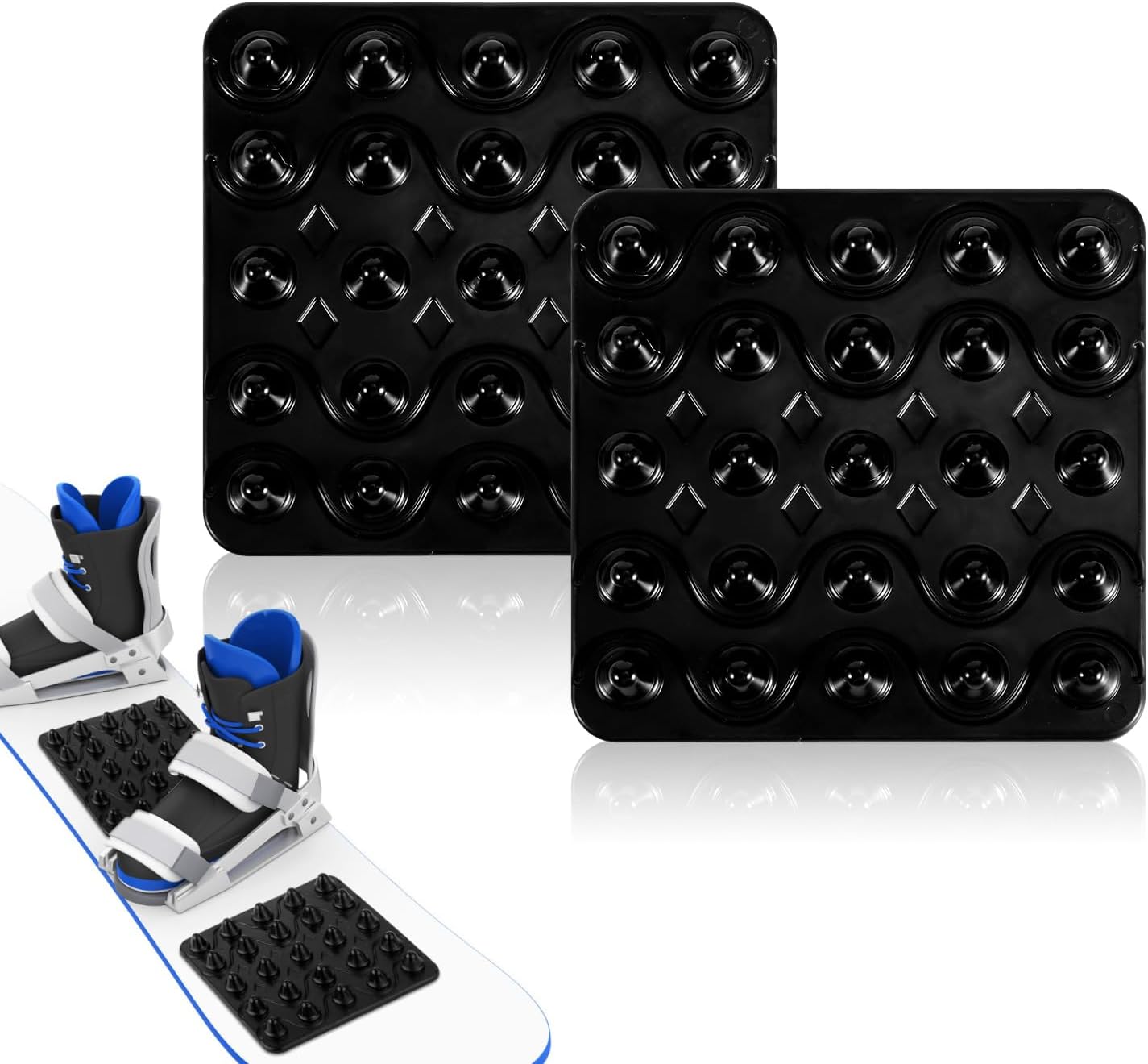 Peutier Snowboard Stomp Pads - Max Grip!
