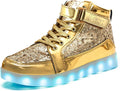 LED Light Up Shoes for Men IGxx High Top Rechargeable - Bright Colors