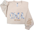 Personalized Grandma Sweatshirt: Cherish Family Moments