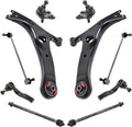 TRQ Front Steering & Suspension Kit 10 Piece Compatible with 2001-2005