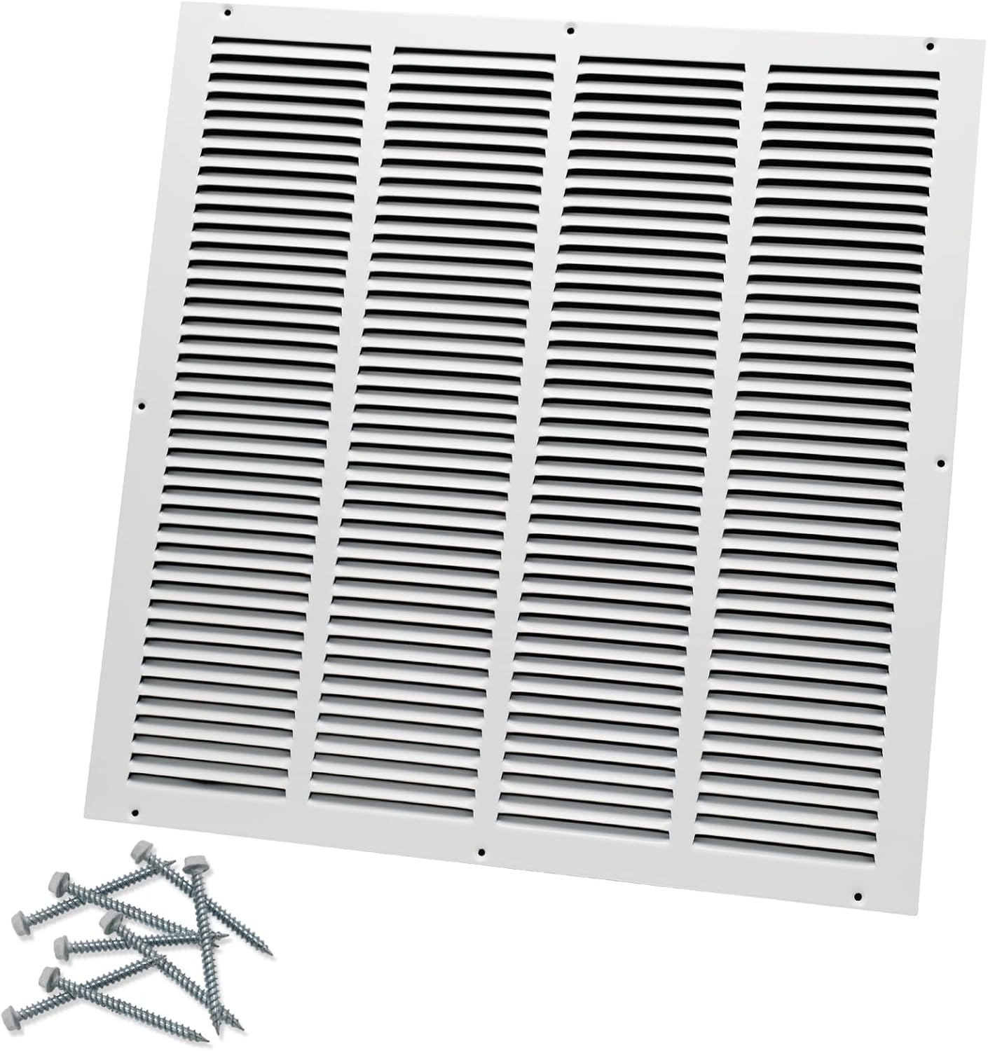 20in x 20in Steel Return Air Grille for Efficient Ventilation