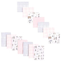 Hudson Baby Cotton Flannel Burp Cloths and Receiving Blankets - Winter