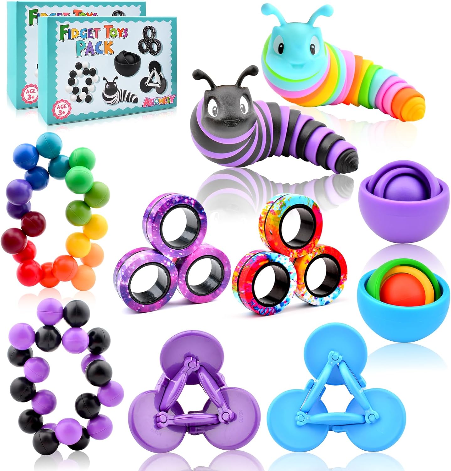 Sensory Fidget Spinner Set for Stress Relief