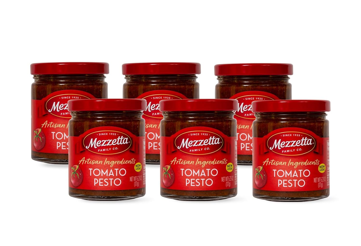 Mezzetta Tomato Pesto Sauce with Sun-Dried Tomatoes & Basil