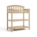 Changing Table with Water-Resistant Pad (Driftwood) - Multi Storage