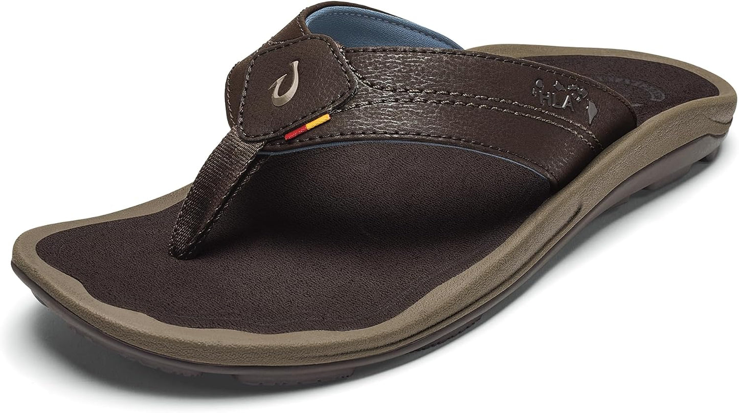 OLUKAI Hokua Men's Beach Sandals for Ultimate Comfort and Style