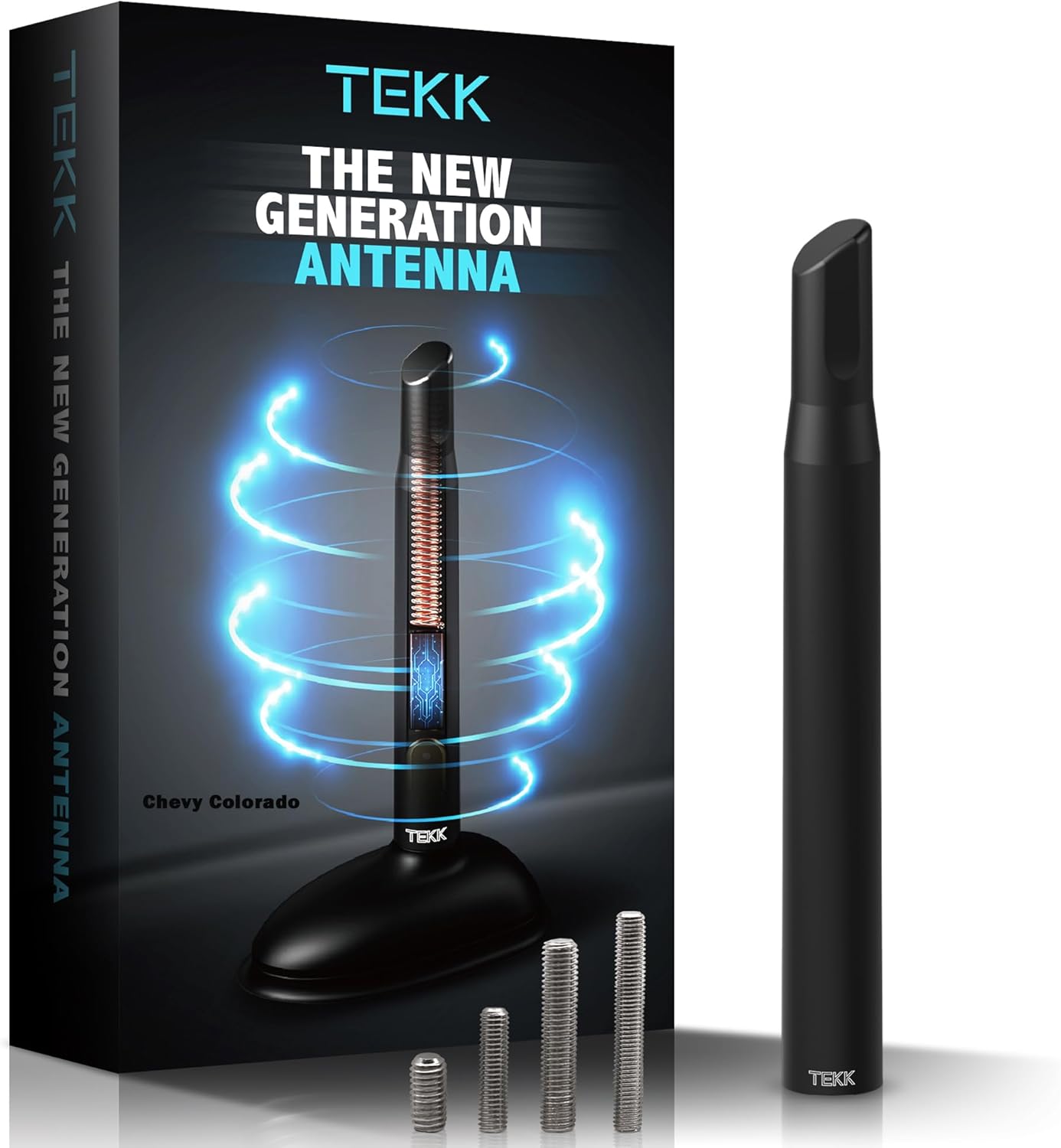 Tekk Short Antenna for 2015-2026 Chevy Colorado - 4.8 in