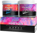 Moldable Putty 2 lbs Silicone Mold Making Kit - Fast, Hand-Mixable