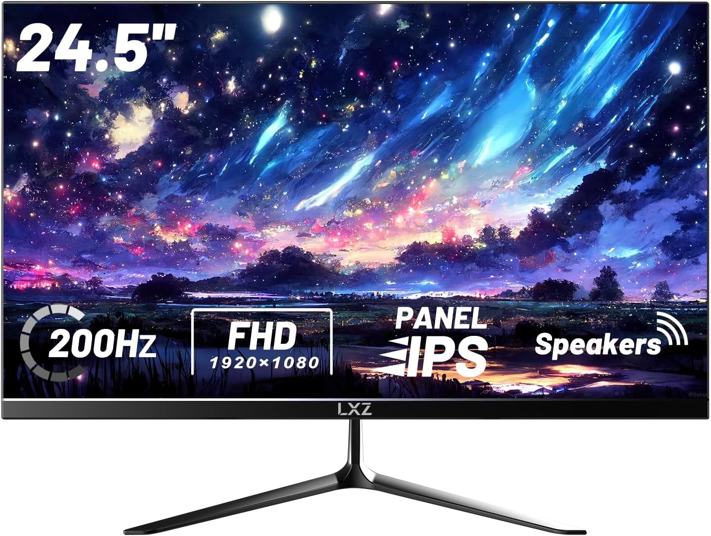 Immerse in 200Hz FHD Gaming - LXZ 24.5 Monitor