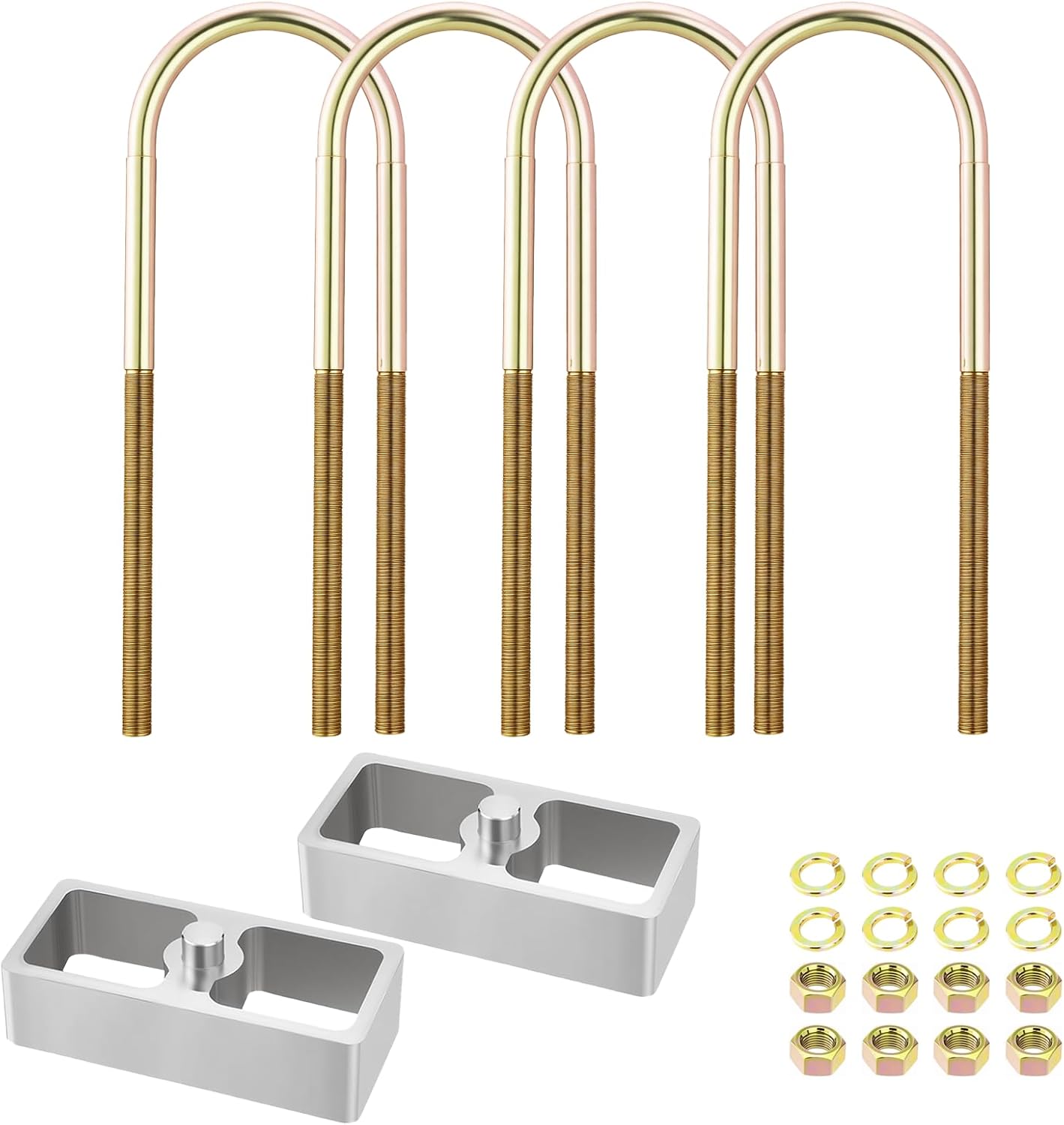 Universal Leaf Spring Lowering Block Kit for Custom Stance