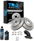 TRQ Brake Pad and Rotor Kit for 2012-2018 Nissan Versa Performance