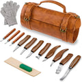 Wood Carving Kit Deluxe Whittling Knife Set - 15 Tools for Beginners