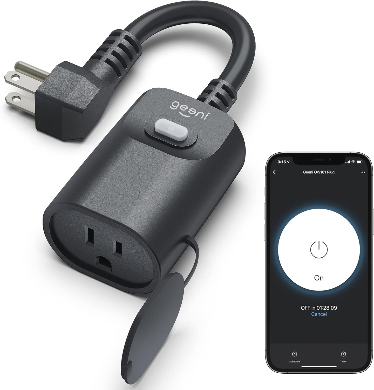 Geeni Smart Plug: Weatherproof & Remote Control