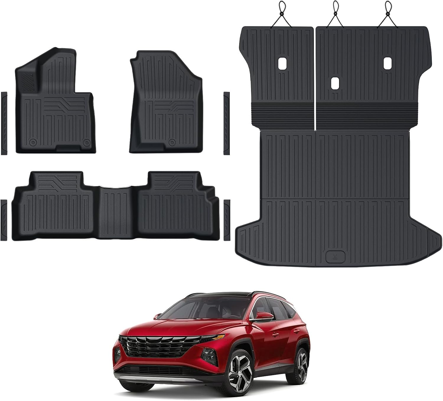 Custom Fit Floor Mats Set for 2022-2025 Hyundai Tucson