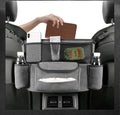 Car Handbag Holder Between Seats Suede Large Capacity - Neat Storage
