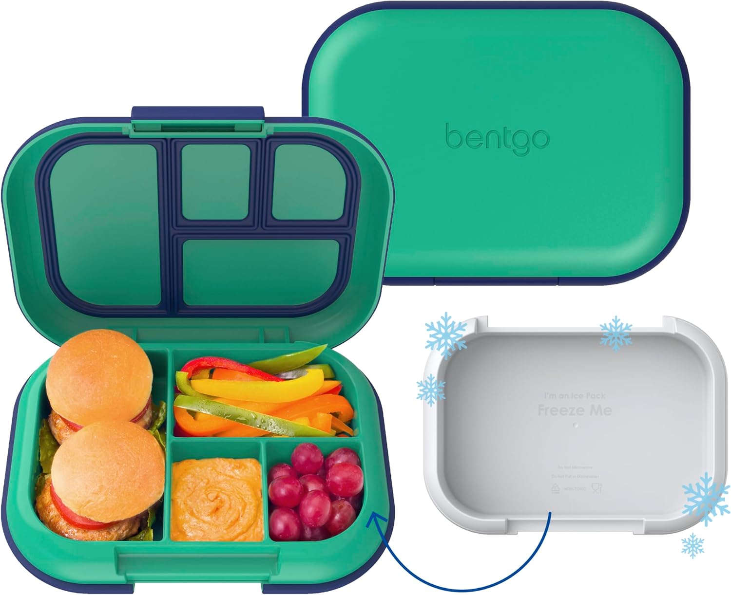 Bentgo Chill Kids Leak-Proof Lunch Box with Built-In Ice Pack