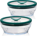 Glass Food Storage 2-Pack (2-Cup) - Plastic-Free Meal Prep Containers