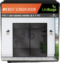 UnBugs Garage Screen Door for 1 Car Garage - Keeps Bugs Out, Breeze In