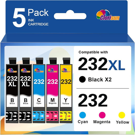 Print Sharp & Vibrant: Clorisun 232XL Ink Combo Pack