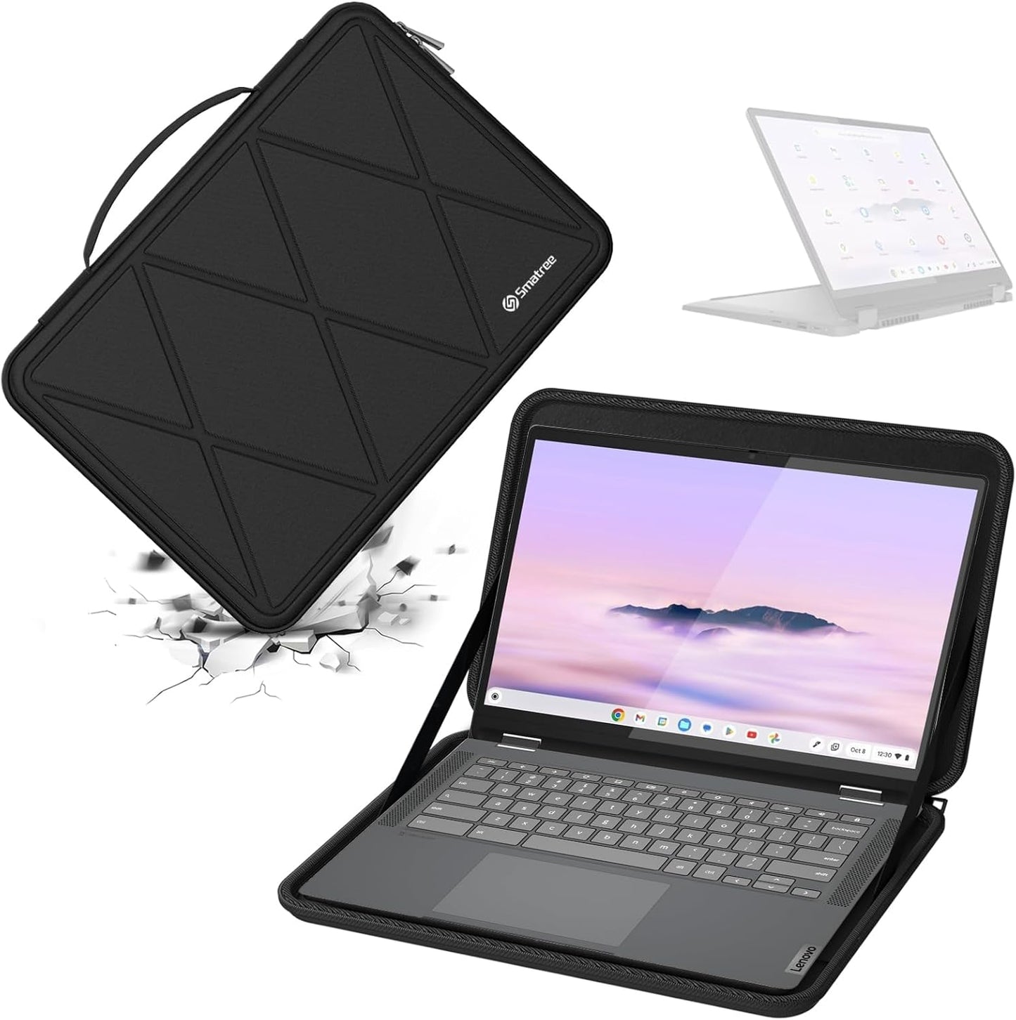 Smatree Hard EVA Protective Sleeve Case for 14 inch Laptops