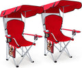 Portable Camping Chair with Canopy for Outdoor Comfort