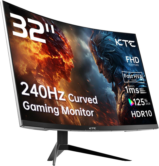 Immersive 240Hz Curved Gaming Monitor by KTC