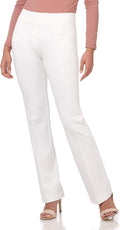 Rekucci Secret Figure Pull-On Knit Bootcut Pant - Tummy Control Shoes