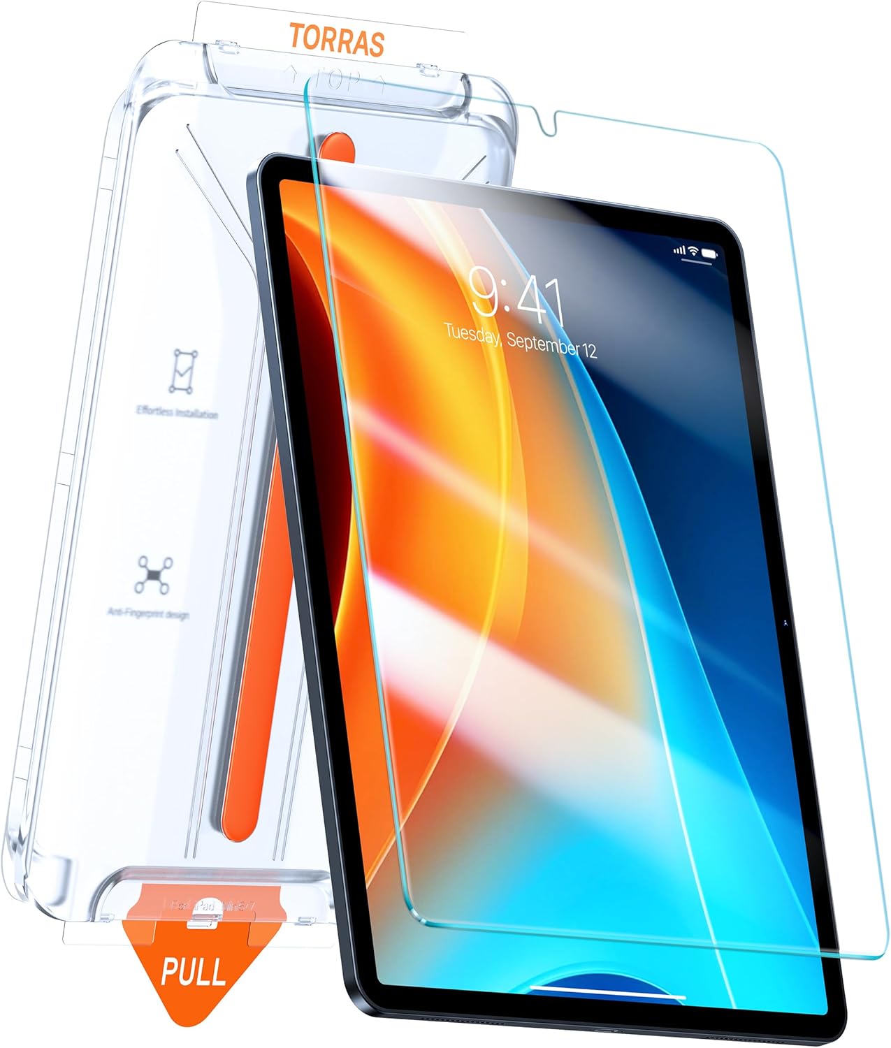 TORRAS iPad mini 7 Screen Protector - Military Grade 9H+ Glass