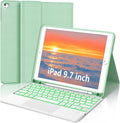 iPad Keyboard Case 9.7 in with Trackpad and Backlit Keys - Detachable