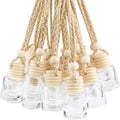 8ml Hanging Car Air Freshener Diffuser Bottles - Pack of 20