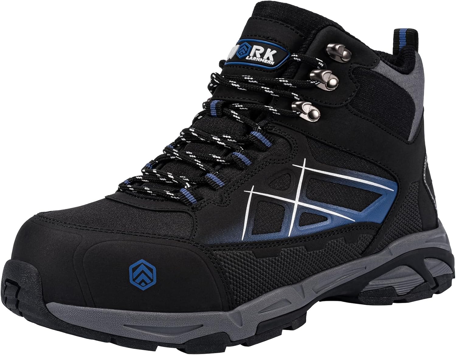 LARNMERN Steel Toe Boots - Puncture Proof Safety