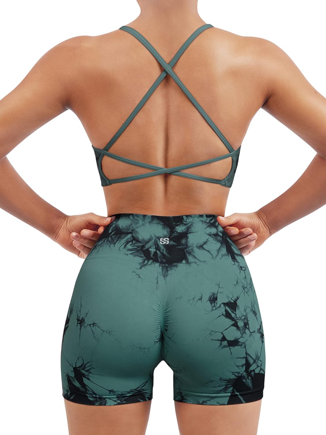 SUUKSESS Women Seamless Workout Sets for Yoga and Fitness