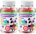 Sugar-Free Calm Magnesium Gummies for Kids and Adults - 60 Count