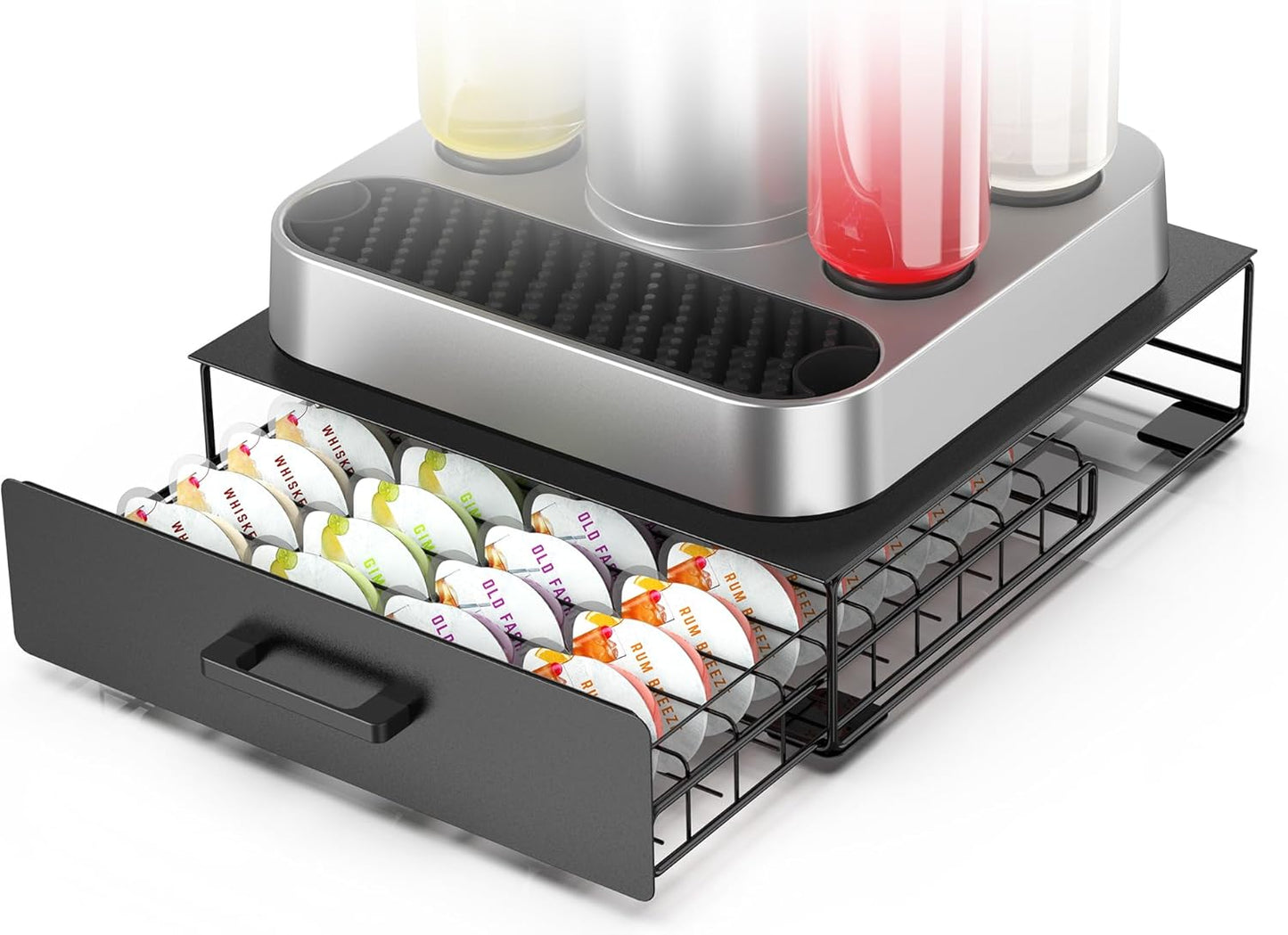 Stackable Bartesian Capsule Drawer - Organize 40 Pods!