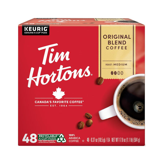 Tim Hortons Medium Roast K-Cup Pods, 48ct