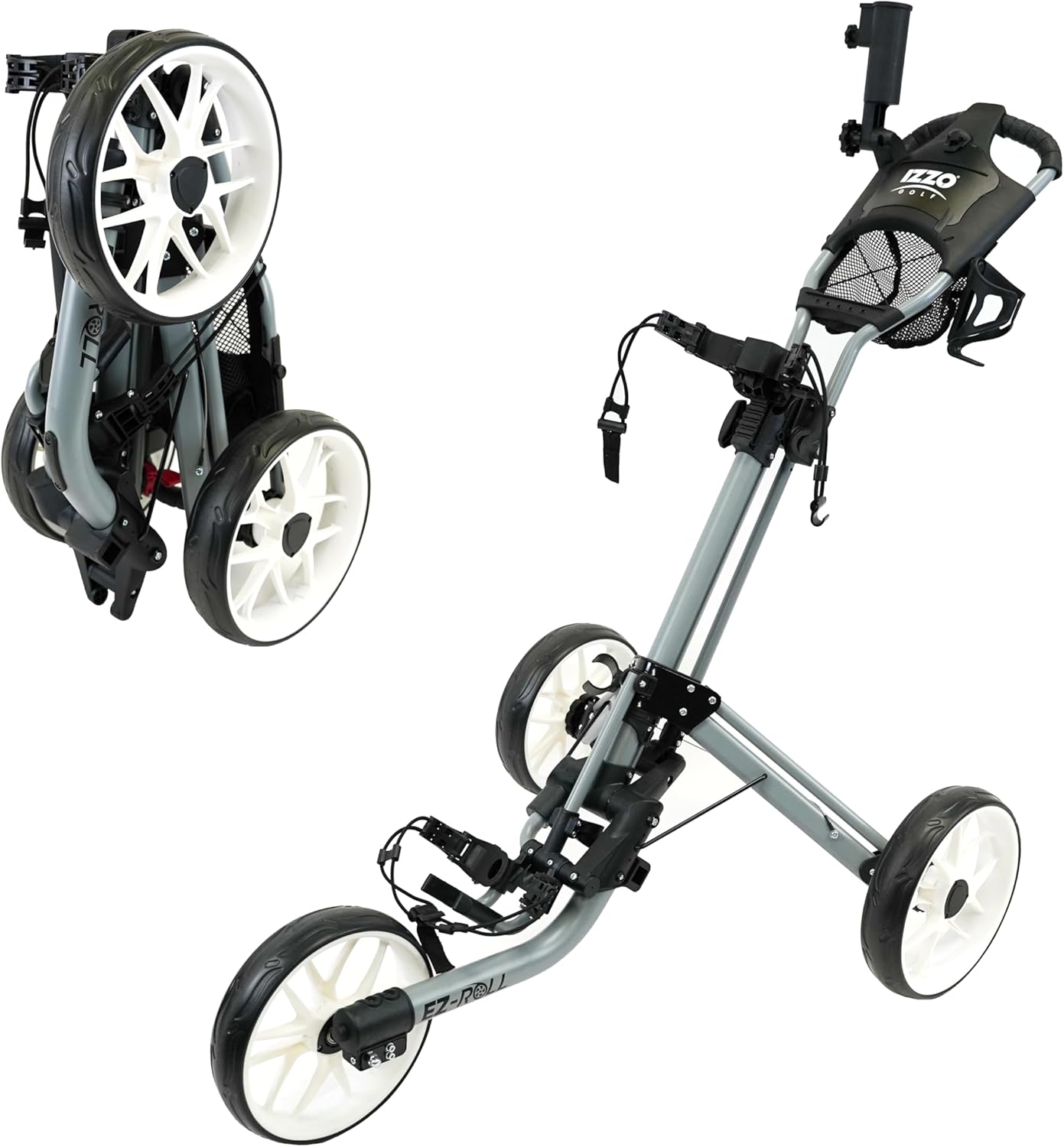 Effortless Golfing with IZZO EZ-Roll Cart