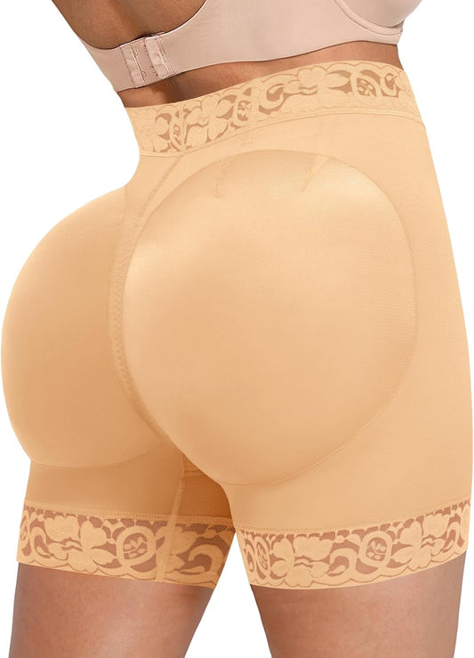SHAPELLX Butt Lifting Shapewear for Women Tummy Control Shorts