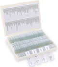 120-Pcs Microscope Slides with Specimens - Ready-to-Use Educational