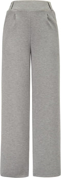 AFITNE Womens Wide Leg Work Pants High Waist Pull On (Style 6NCR)