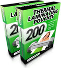 Thermal Laminating Pouches 2 Pack (400 Sheets) - Clear 3 Mil