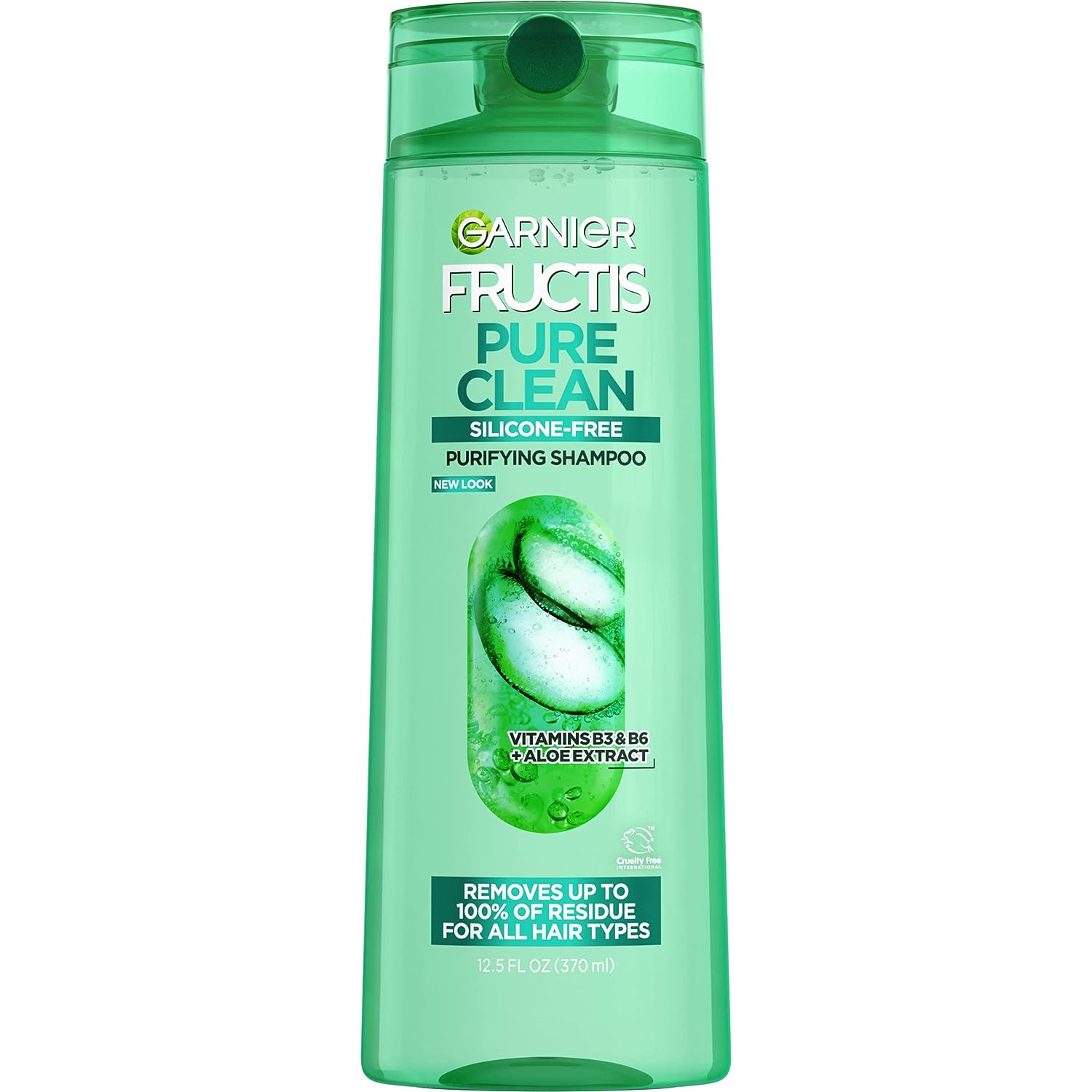 Garnier Fructis Pure Clean Shampoo - Silicone-Free & Purifying