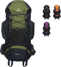 TETON 55L Scout Internal Frame Backpack for Hiking and Camping