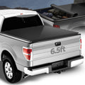 Auto Dynasty Soft Roll-up Truck Bed Tonneau Cover for F-150 6.5ft